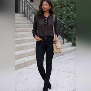 Scotch & Soda sheer Paterned top